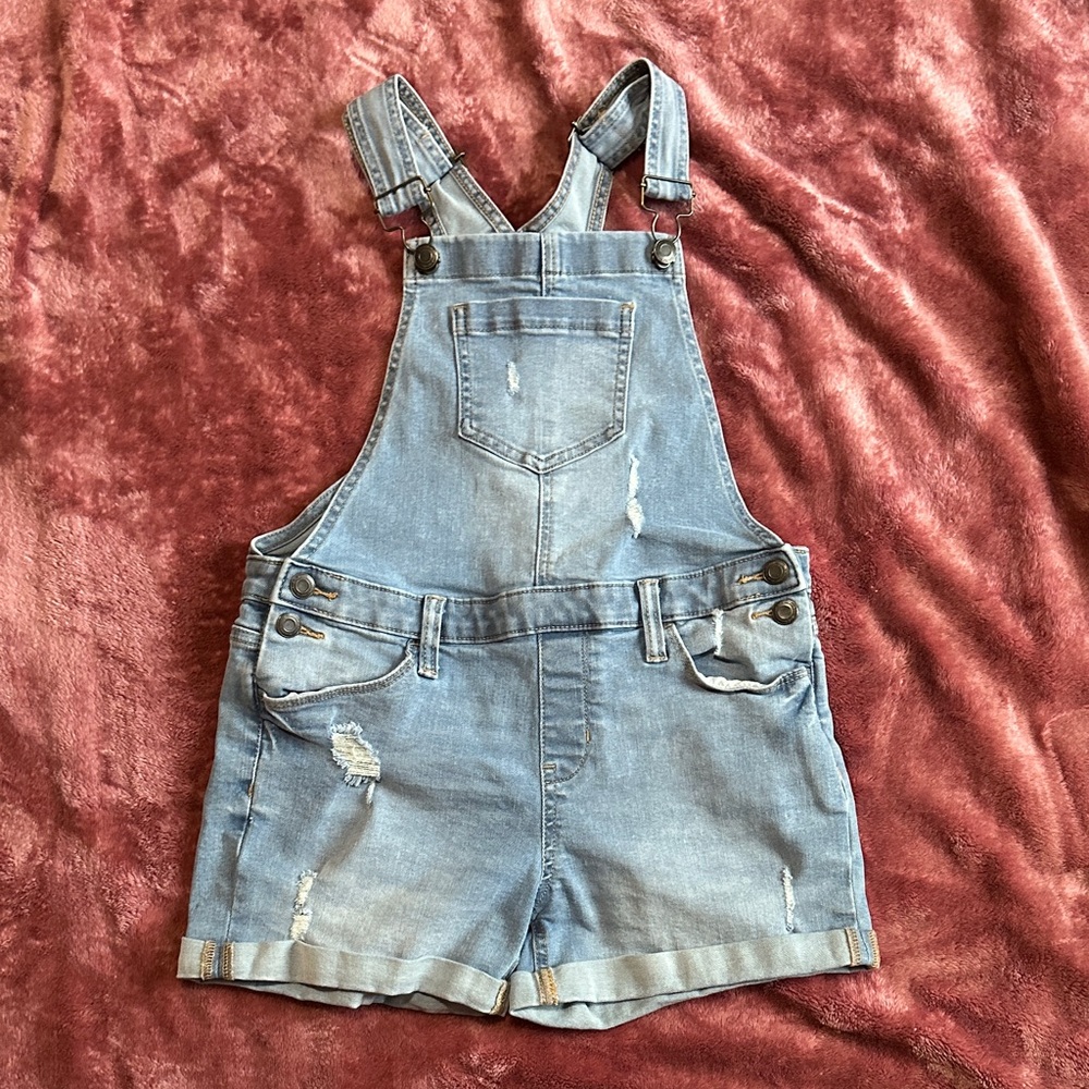 SO Light Blue Denim Kids Romper